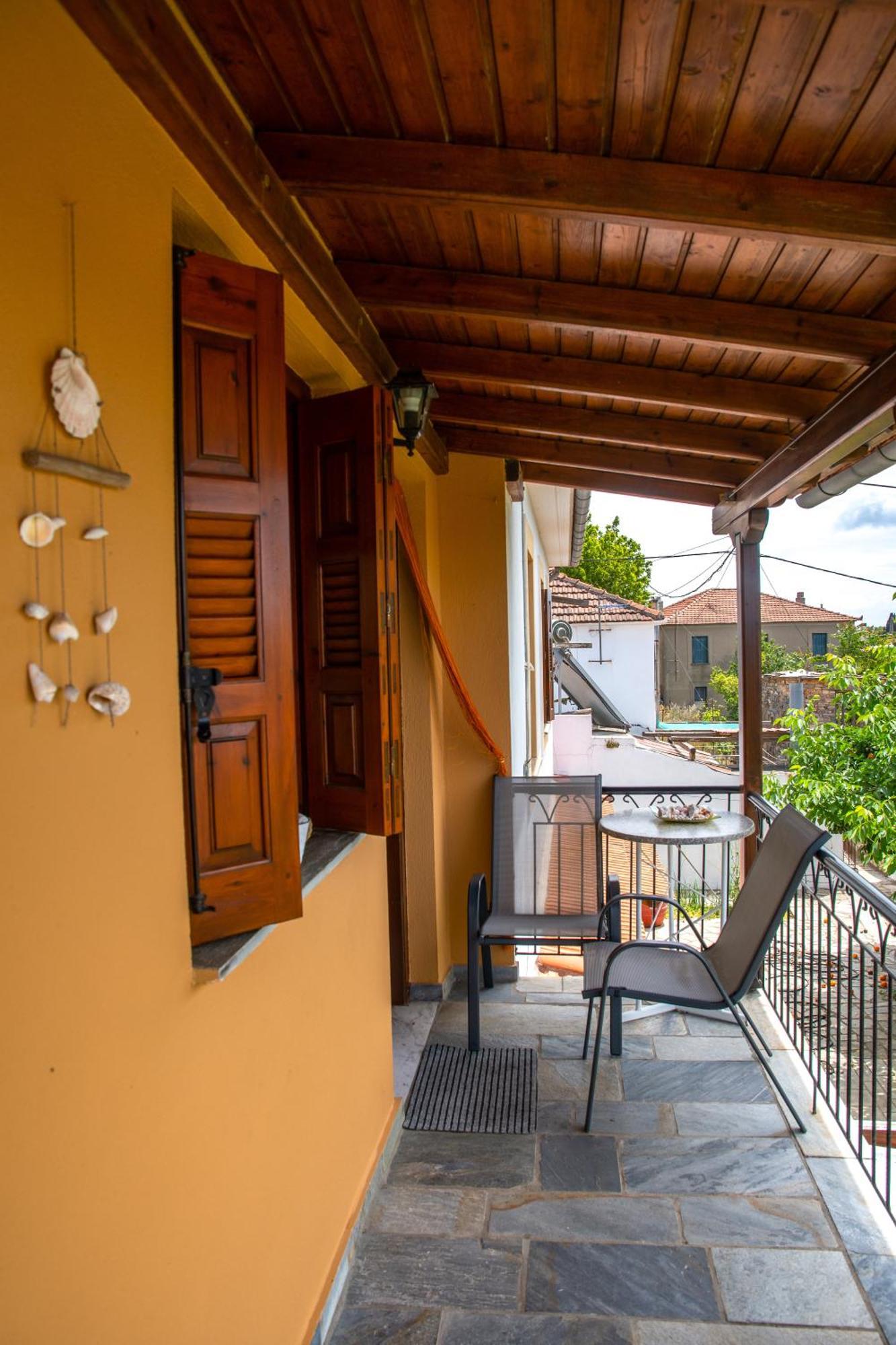 La Casa De Vacation Villa Lafkos Buitenkant foto