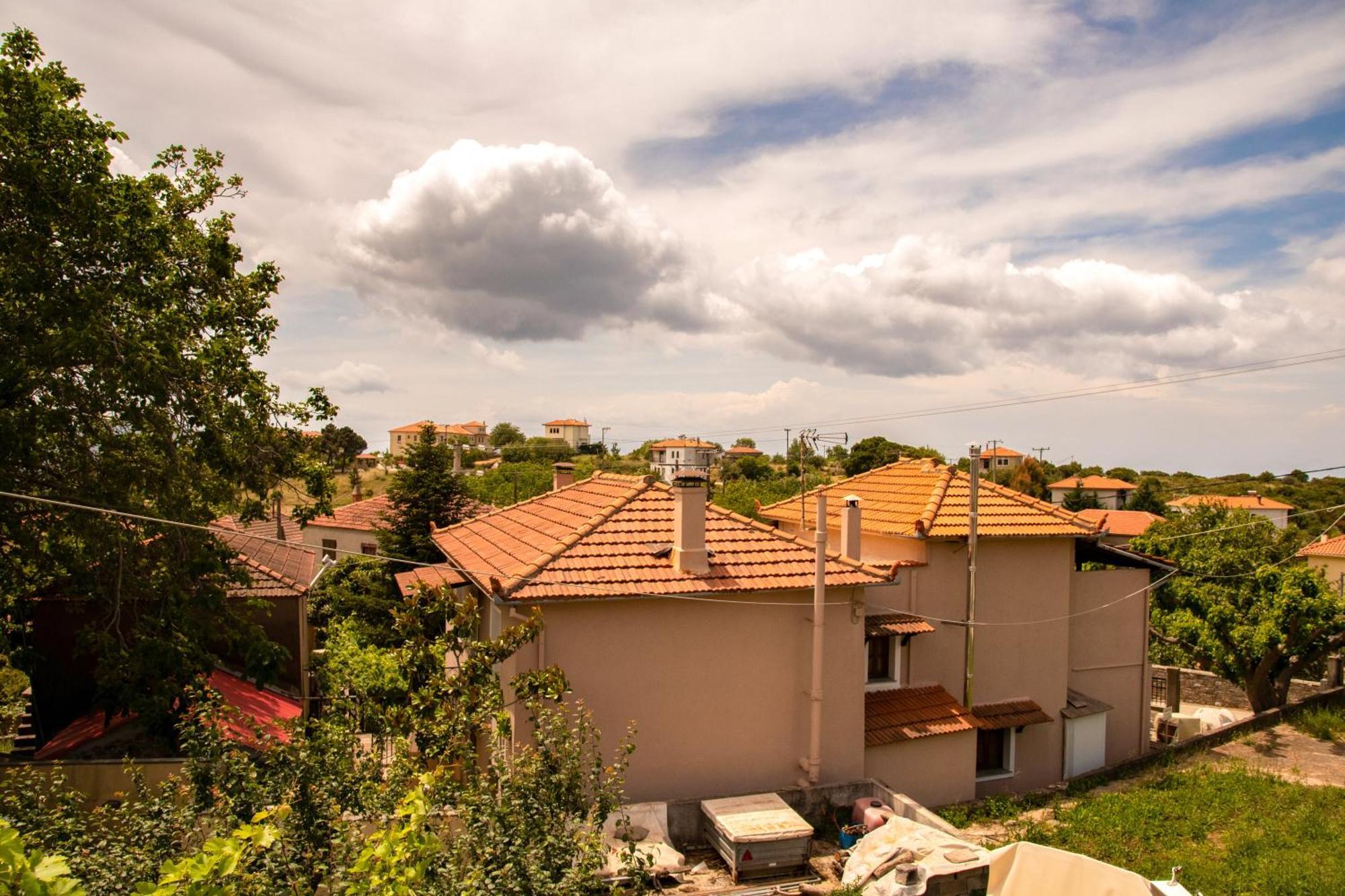 La Casa De Vacation Villa Lafkos Buitenkant foto